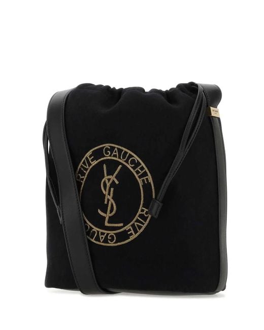 Saint Laurent Black Borsa for men