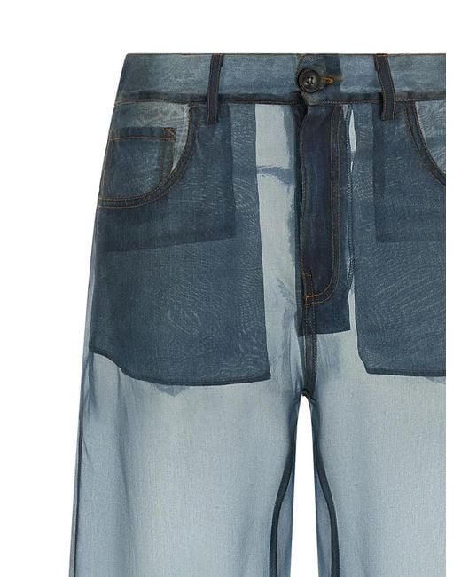 Haikure Blue 'Bonnie' Pants