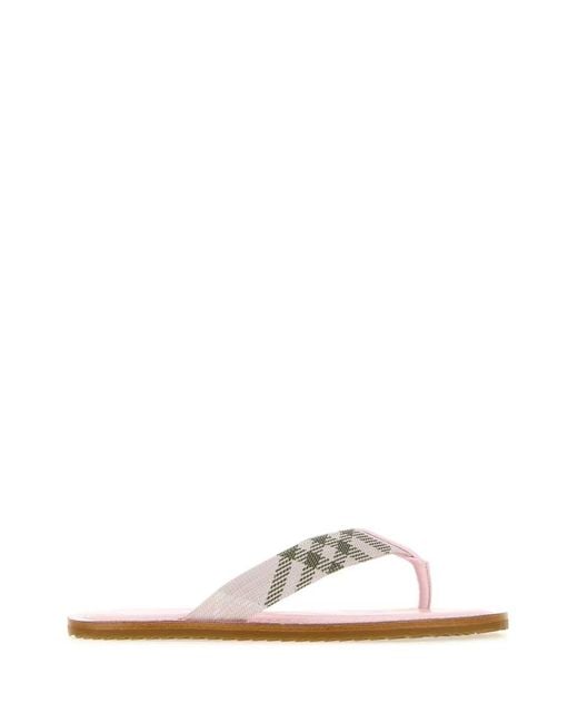 Burberry White A:Lf Pavillon:166370:A5961