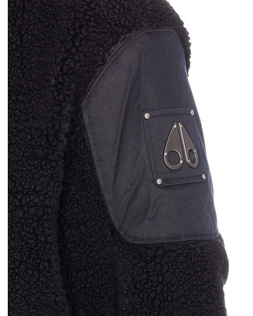 Moose Knuckles Black Saglek Jacket for men