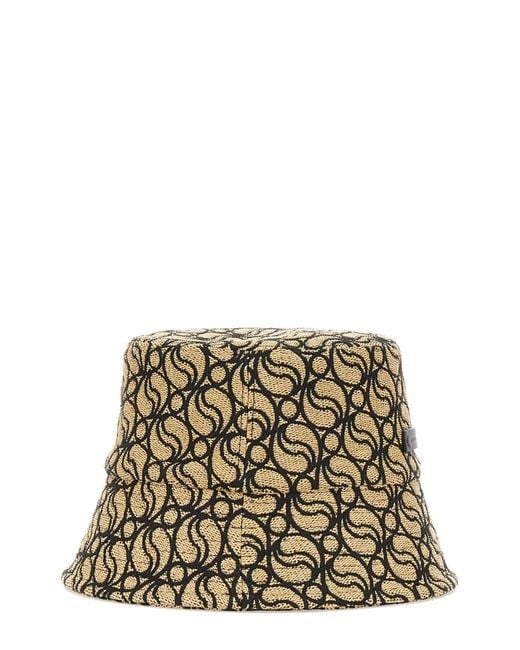 Stella McCartney Metallic Bucket Hat With Logo