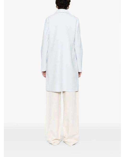 Herno White Light Polyamide Coat