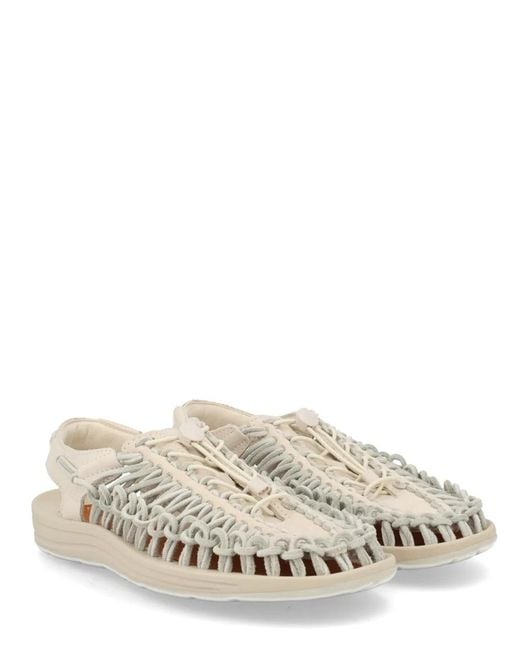 Keen White Sandalo Uneek Quite Luxury for men