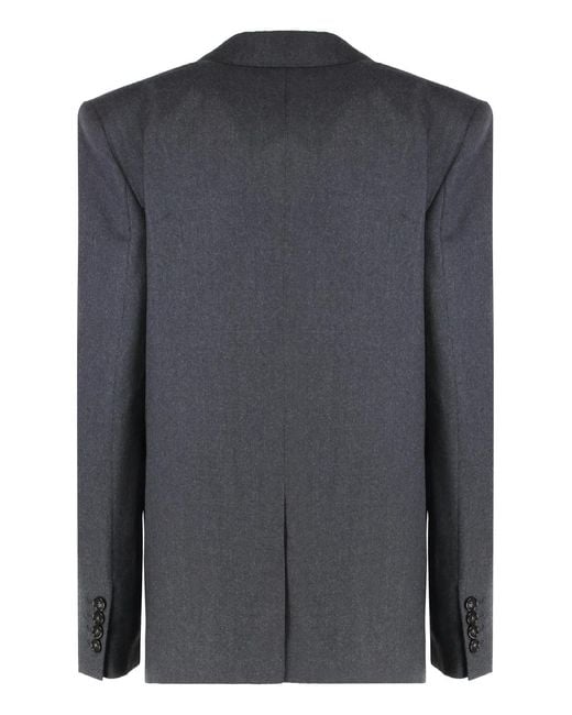 Stella McCartney Black Single-Breasted One Button Jacket