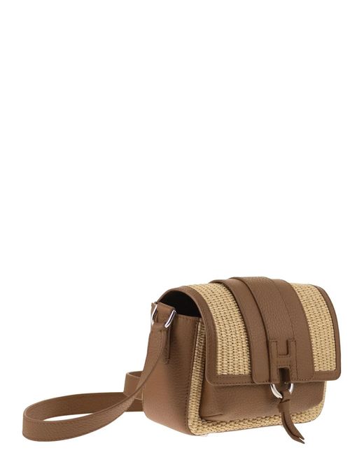 Hogan Brown Trendy Flap Bag