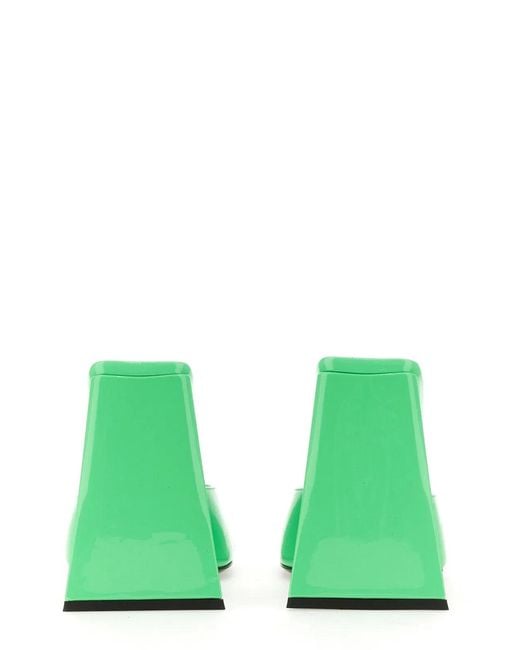 The Attico Green Mule Devon