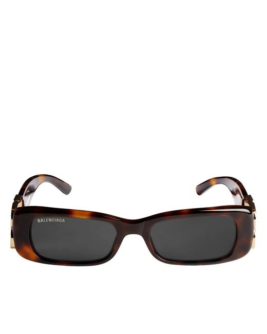 Balenciaga Brown Dynasty Rectangle