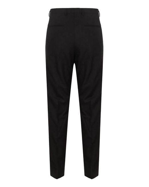 Gucci Black Wool Pants for men