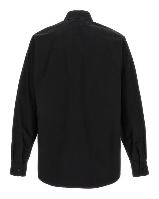 McQueen Black 'Harness Utility' Shirt for men