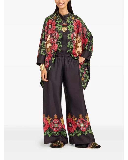 LaDoubleJ Red "Palazzo" Pants Placée