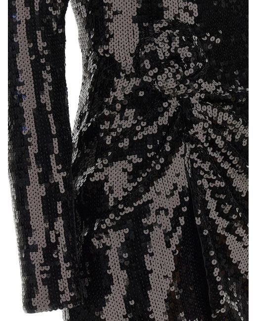 ROTATE BIRGER CHRISTENSEN Black Rotate Birger Christensen Sequin Dress