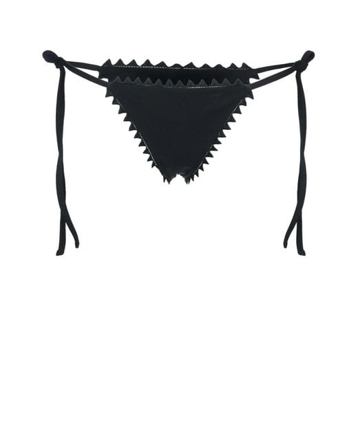 Jacquemus Black Le Bas De Maillot Picot