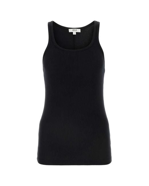 Agolde Black Zane Tank