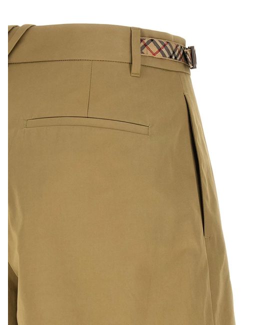 Burberry Natural 'Raina' Shorts
