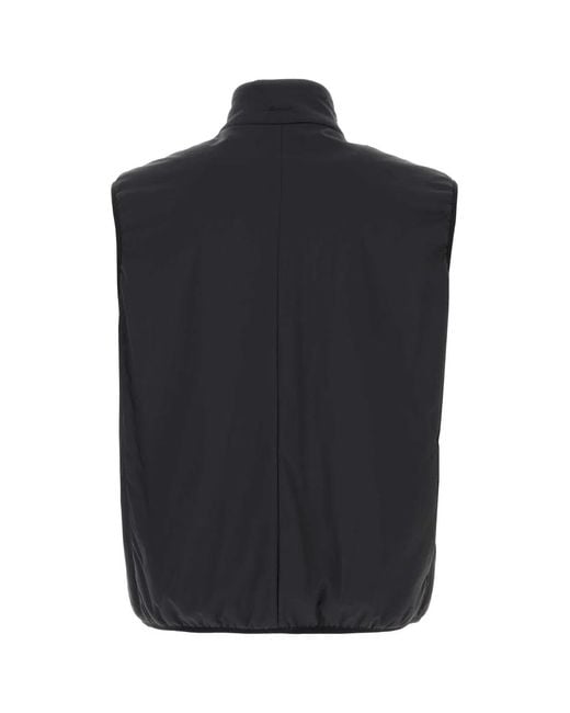 Herno Black Vest for men