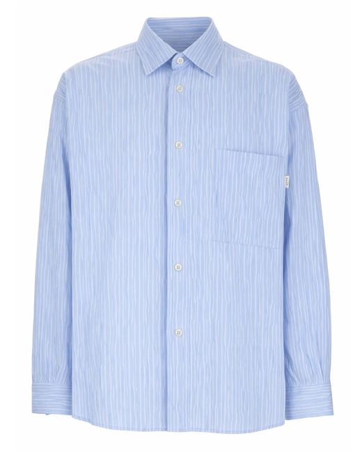 AMISH Blue Camicia for men