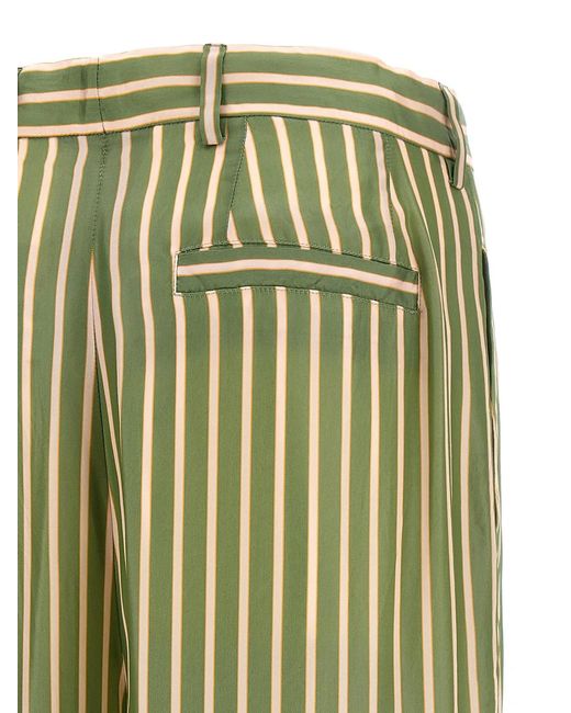 Dries Van Noten Green 'Penn' Pants