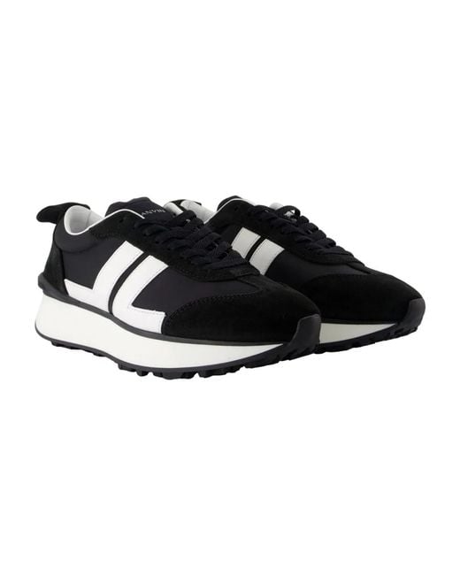 Lanvin Black Leather Sneaker