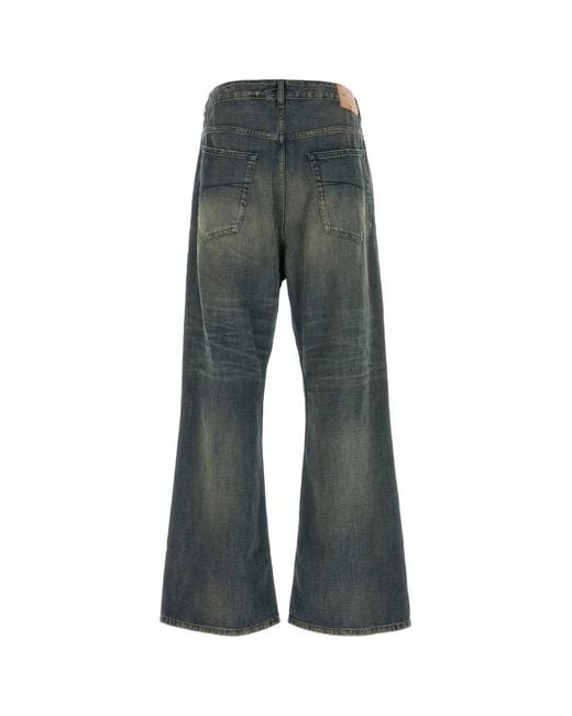 Balenciaga Gray Mid Rise Jeans for men