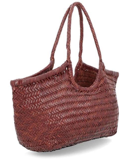 Dragon Diffusion Red Borsa "Nantucket Basket" Large