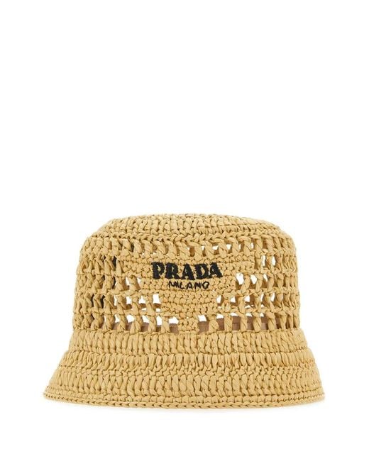 Prada Metallic Cappello