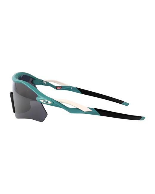 Oakley Blue Rubber Sunglasses