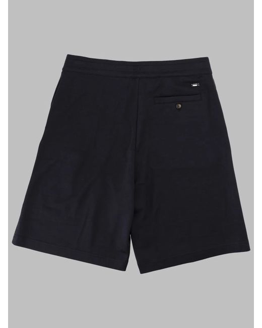 Herno Black Shorts for men