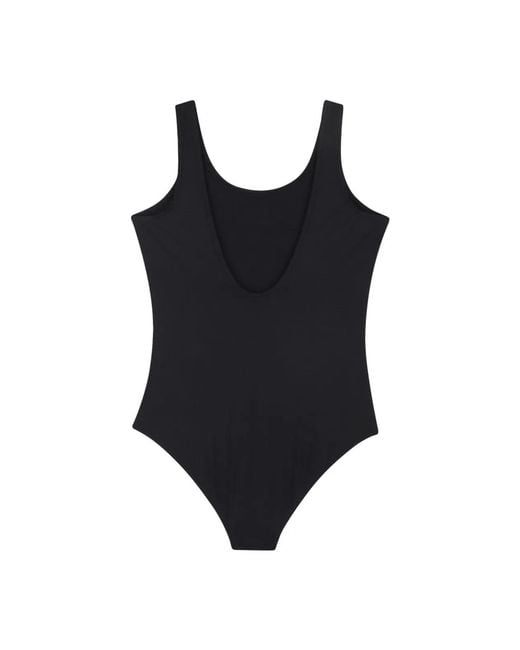 DKNY Black Costume Da Bagno Intero