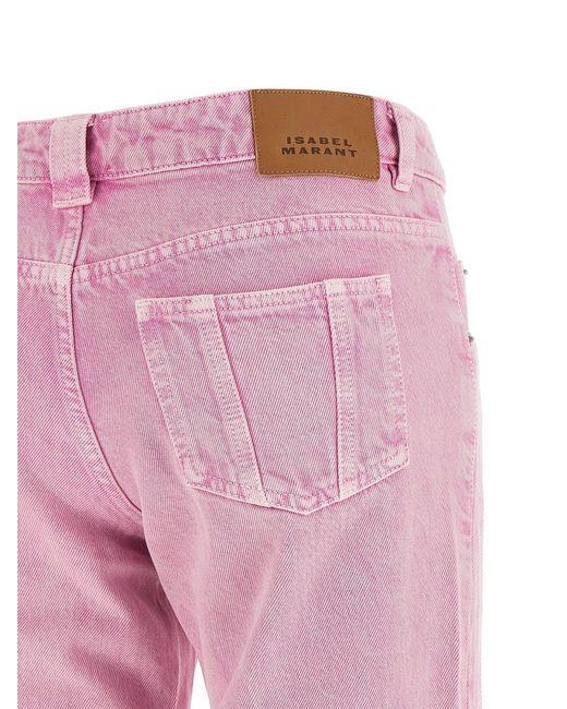 Isabel Marant Pink Jaylis Jeans