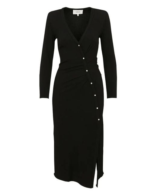 Ba&sh Black Tango Mid-Length Dress