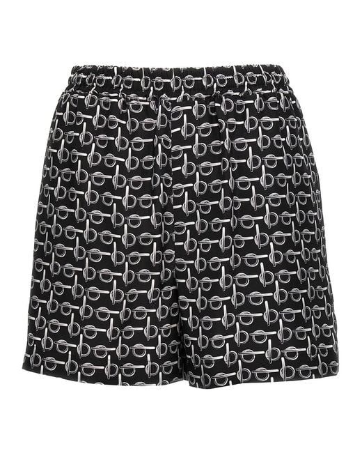 Burberry Black Press Shorts