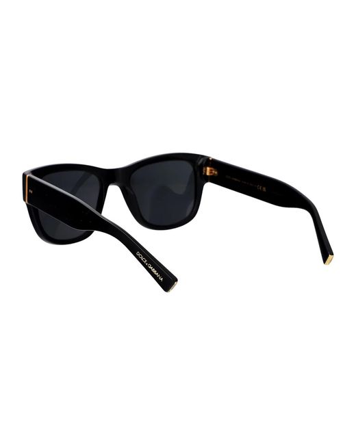 Dolce & Gabbana Black Dolce & Gabbana Acetate Sunglasses for men