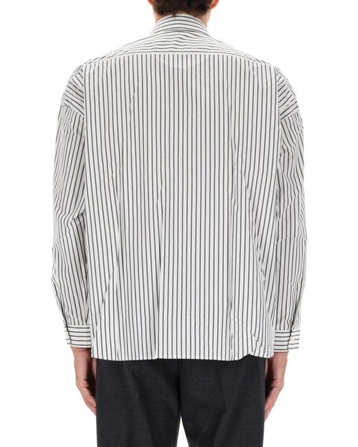 sunflower Gray Striped Shirt for men