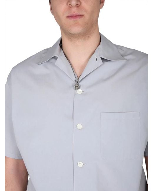 McQueen Blue Pijama Shirt for men