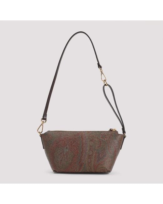 Etro Brown Essential Mini Bag
