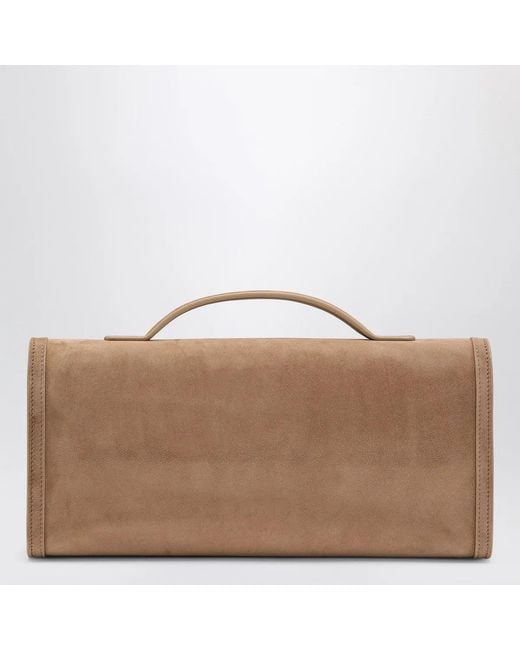 Roger Vivier Brown Belle Vivier Clutch