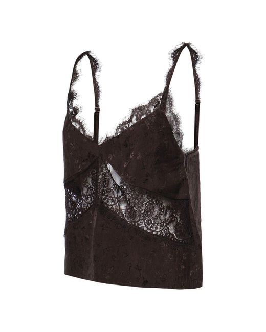 Pinko Black Acrylic Top