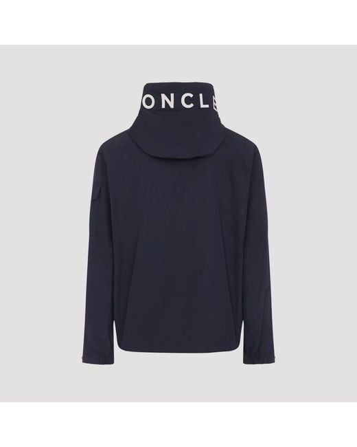 Moncler Blue Sassiere Hooded Jacket for men