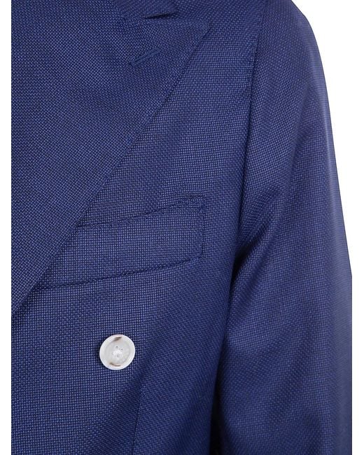 Barba Napoli Blue "Bactive" Double Opsak Jacket for men