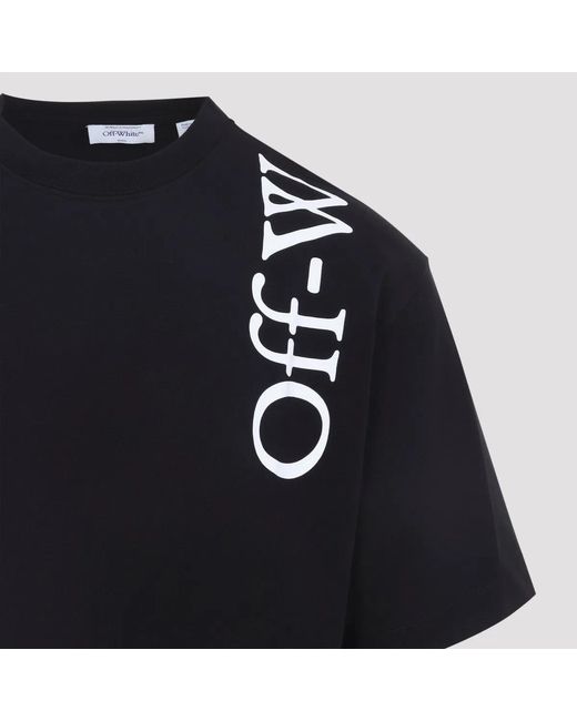 Off-White c/o Virgil Abloh Black Vertical Bookish Skate S/S Tee for men