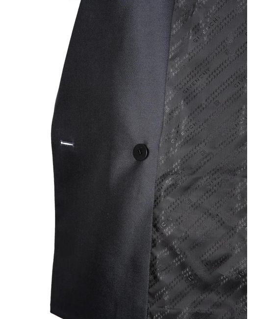 Givenchy Black Double-Breasted Jacket