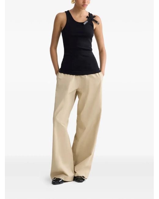 Patou Natural Elasticated Trousers