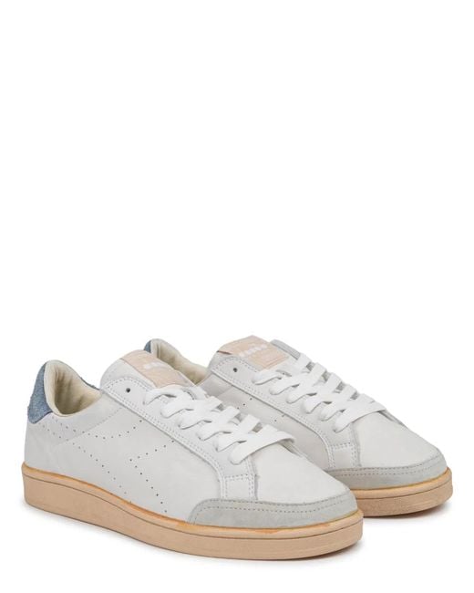 Diadora White Sneaker Prestige Plain Used for men