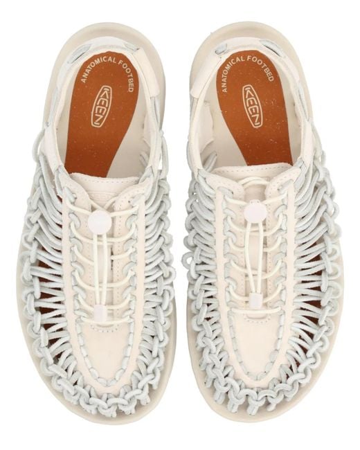Keen White Sandalo Uneek Quite Luxury for men