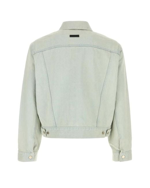 Fear Of God Green Classic Trucker Jacket for men