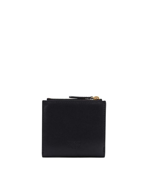 Pinko Black Leather Wallets