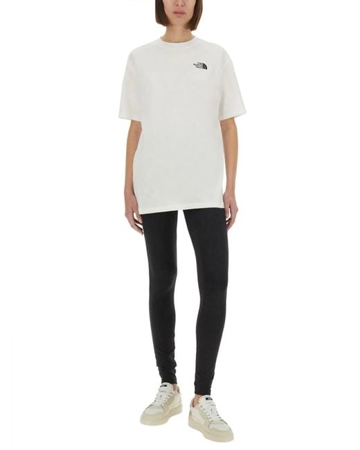 The North Face White "Simple Dome" Oversized T-Shirt