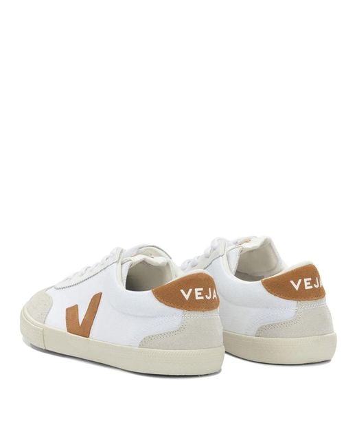 Veja White "Volley" Sneakers for men