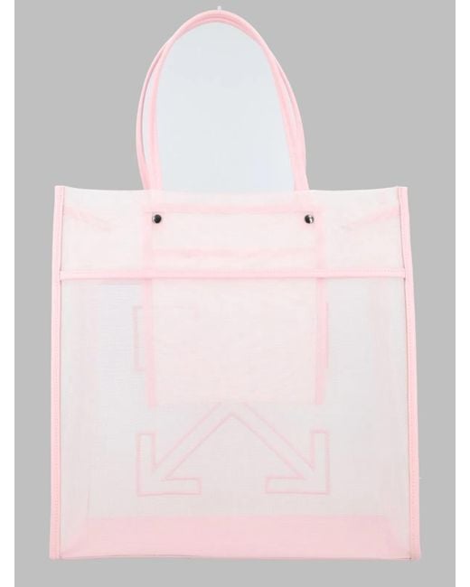 Off-White c/o Virgil Abloh Pink Borsa Tote "Market"