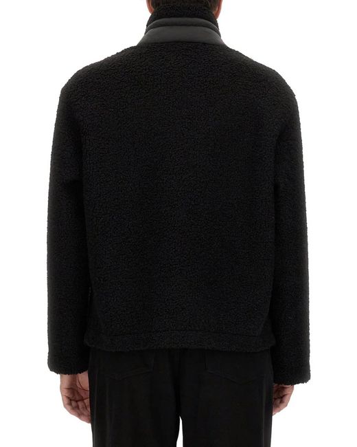 Moschino Couture Black Jacket With Zip for men